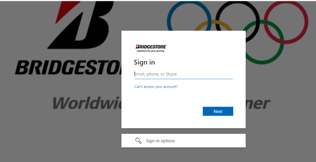 MyBridgestone Login With an Email